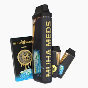 Muha Meds - Muha Meds - Apple Gelato ICE - 1g Disposable Vape