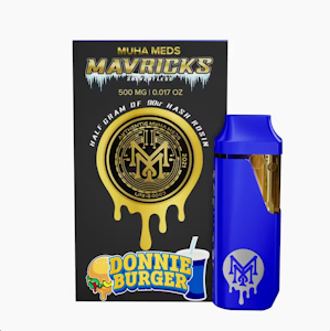 MUHA MEDS - Muha Meds - Donnie Burger - 0.5g Mavericks Hash Rosin Disposable Vape