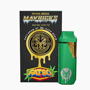 Muha Meds - Muha Meds - Fatso - 0.5g Mavericks Hash Rosin Disposable Vape
