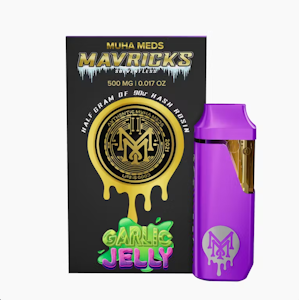 MUHA MEDS - Muha Meds - Garlic Jelly - 0.5g Mavericks Hash Rosin Disposable Vape