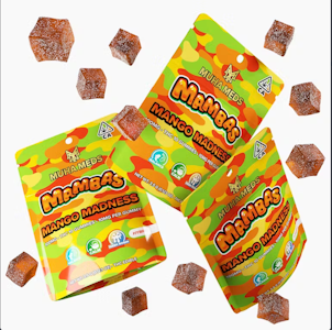 MUHA MEDS - Muha Meds - Mango Madness - 100mg Hash Rosin Mambas Gummies - 10pk