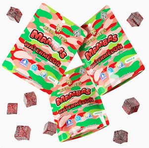 MUHA MEDS - Muha Meds - Watermelon - 100mg Hash Rosin Mambas Gummies - 10pk