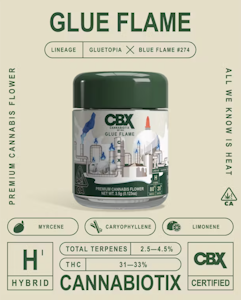 Cannabiotix - Glue Flame (H) | 3.5g Jar | Cannabiotix