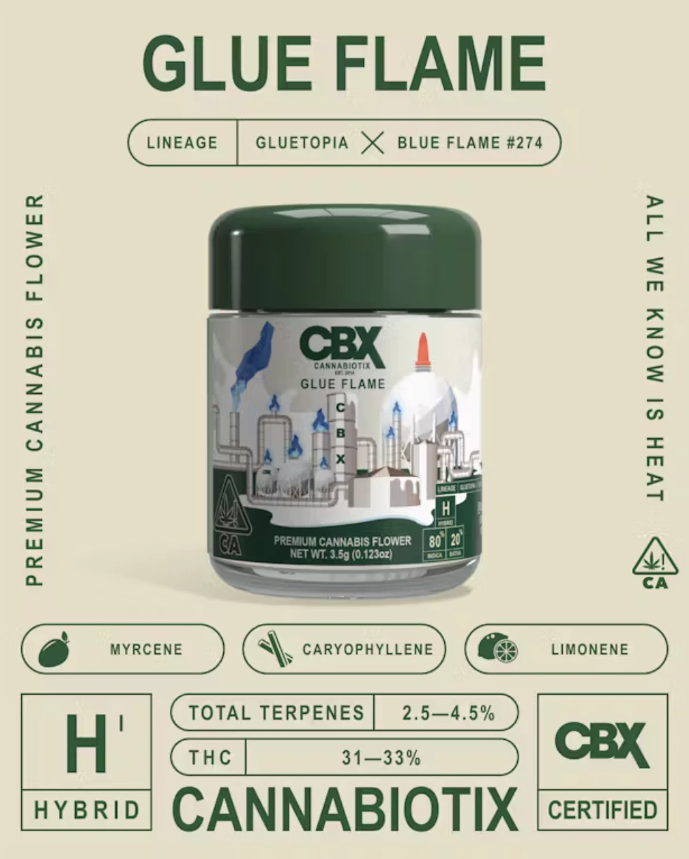 Cannabiotix - Glue Flame (H) | 3.5g Jar | Cannabiotix Main Image