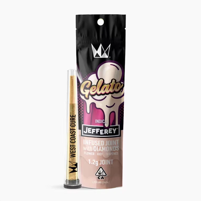 West Coast Cure - West Coast Cure - Gelato - 1.2g Jefferey Infused Pre-Roll Main Image