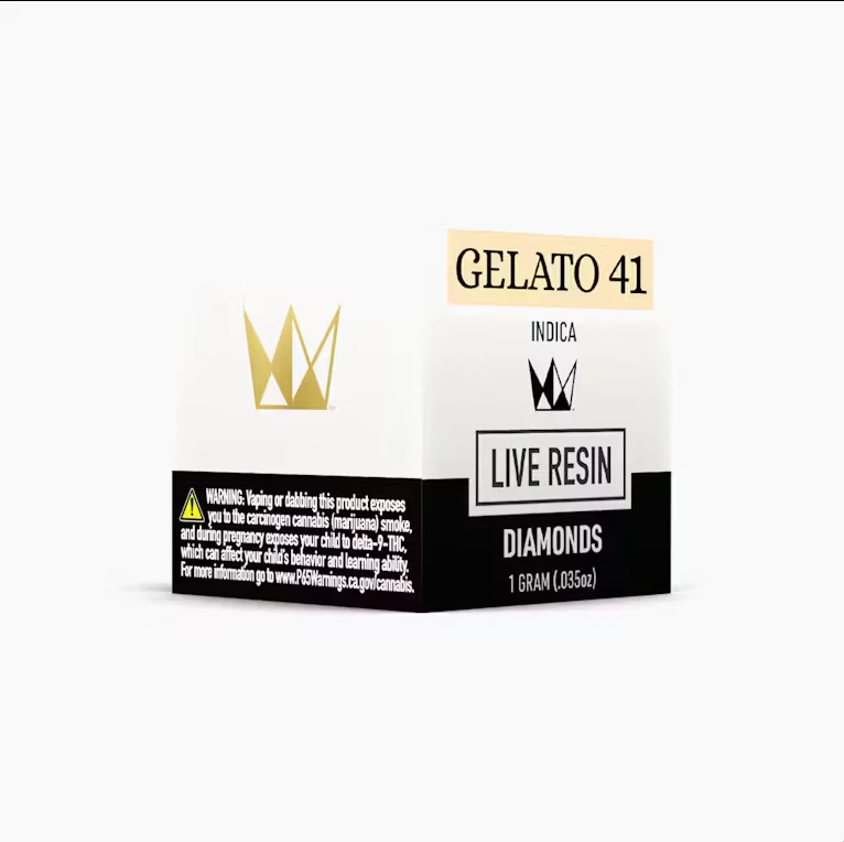 West Coast Cure - West Coast Cure - Gelato 41 - 1g Live Resin Diamonds Main Image