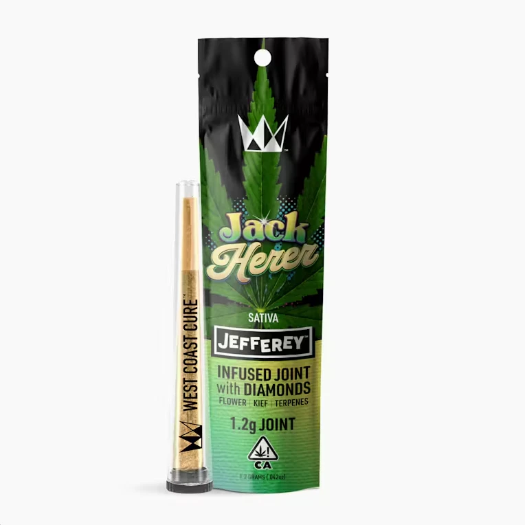 West Coast Cure - West Coast Cure - Jack Herer - 1.2g Jefferey Infused Pre-Roll Main Image