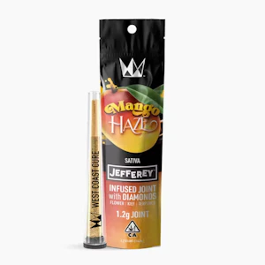 WEST COAST CURE - West Coast Cure - Mango Haze - 1.2g Jefferey Infused Pre-Roll