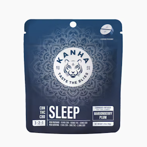 Kanha - Marionberry Plum (Sleep)  | 3:2:1CBN:THC:CBN Edible | Kanha