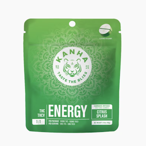 Kanha - Energy Citrus Splash | 1:1 THCv:THC Edible | Kanha NANO