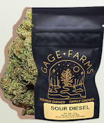 Gages Farms - Sour Diesel - 22.4% THC - 3.5g Dry Flower