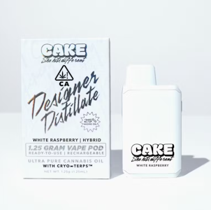CAKE SHE HITS DIFFERENT - White Raspberry - Disposable - 1.25g