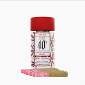 Stiiizy - Strawberry Cough - 2.5g 40's Infused Pre-Rolls - 5pk