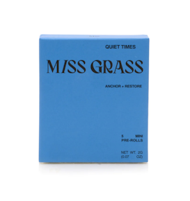 Miss Grass | Quiet Times | 5pk/2g