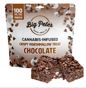 Big Petes - Chocolate Crispy Indica - Marshmallow Treat - 100mg