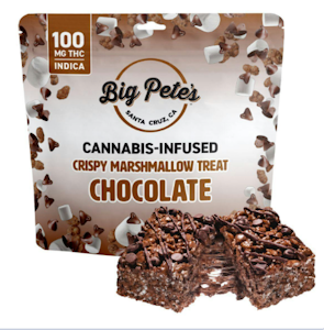 Big Petes - Big Petes - Chocolate Crispy Indica - Marshmallow Treat - 100mg