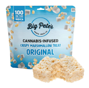 Big Petes - Crispy Marshmallow Indica - Marshmallow Treat - 100mg