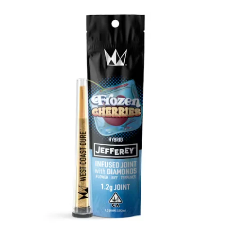 West Coast Cure - WCC - Infused Preroll - Frozen Cherries - Jefferey Diamonds - 1.2G Main Image