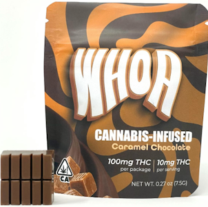 WHOA - Whoa - Chocolate Bite - Caramel Chocolate - Chocolate - 1pc - 100mg