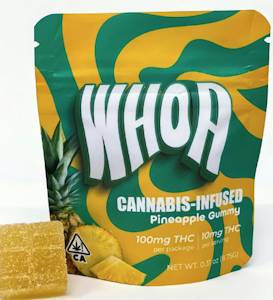 WHOA - Whoa - Pineapple - Gummy - 100mg