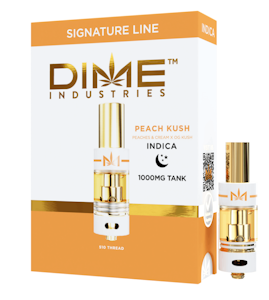 DIME INDUSTRIES - Dime Industries - Peach Kush - Vape Cart - 1.0g