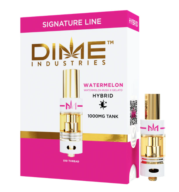 Dime Industries - Dime Industries - Watermelon Kush - Vape Cart - 1.0g Main Image