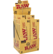 RAW® - Classic Pre-Roll Cone King Size with Funnel (20ct)