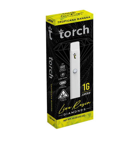 Torch - Torch - Tropicana Banana - 1g Live Resin Diamonds Disposable Main Image