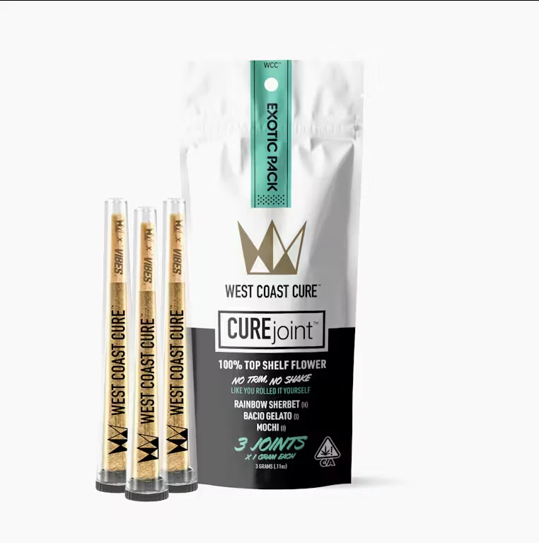 West Coast Cure - West Coast Cure - Exotic Pack - 3g CUREjoint - 3pk Main Image