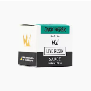 West Coast Cure - West Coast Cure - Jack Herer - 1g Live Resin Sauce