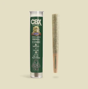 CANNABIOTIX - CBX - Highuasca - 0.75g Pre-Roll