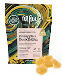 MFNY - Live Rosin Gummies - Pineapple x Dosi x Zkittles - 100mg - Edible