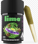Lime - Lil Limes - Alien Gas - Infused Preroll  Pack - 5pk - 3g