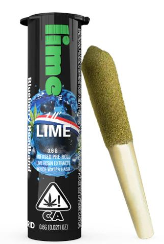 Lime - Lime - Lil Lime - Blueberry Headband - Infused Preroll - 0.6g Main Image