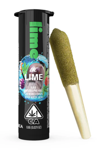 Lime - Lime - Lil Lime - Purple Zaza - Infused Preroll - 0.6g Main Image