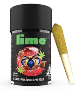 Lime - Lime - Lil Limes - King Louis XIII - Infused PreRoll Pack - 5pk - 3g