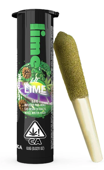 Lime - Lime - Lil Lime - Alien Gas - Infused Preroll - 0.6g Main Image