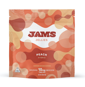 JAMS | Peach Jellies | 10pk/100mg