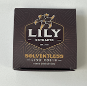 Lily Extracts | Triangle Skunk Cold Cured Rosin | 0.5g