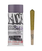 Luci - Granddaddy Purple - Liquid Diamond 5 pack infused 0.5g joints - 23% THC - Pre-roll