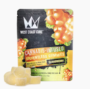 West Coast Cure Cloudberry Solventless Gummies