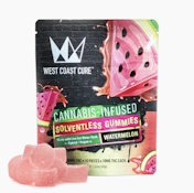 West Coast Cure Watermelon Flavored Solventless Gummies