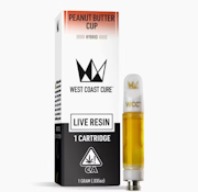 WCC - Cartridge - Peanut Butter Cup - Live Resin - 1G