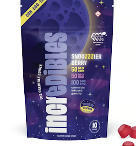 INCREDIBLES - [REC] Incredibles | Snoozzzierberry | 2:1:1 CBN:CBG:THC | 200mg/10pc Soft Chews