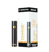 DIME INDUSTRIES - Battery - 5th Generation - 510 Thread - Mini Black