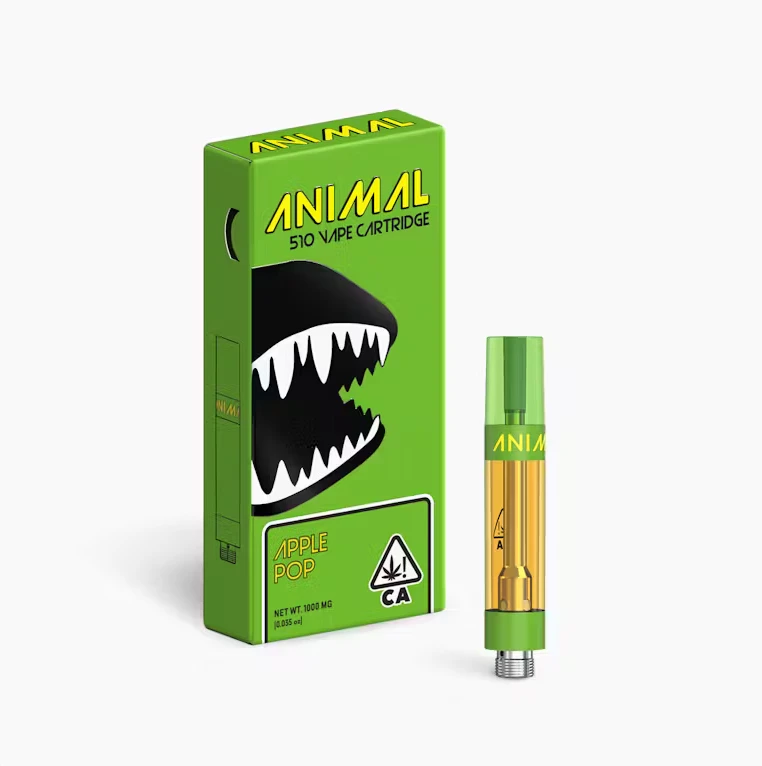GO FULL ANIMAL - Animal - Apple Pop - 1g Vape Cart Main Image