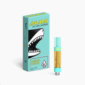 GO FULL ANIMAL - Animal - Durban Poison - 1g Vape Cart