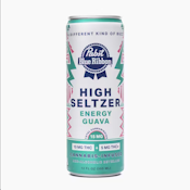 Pabst Blue Ribbon - Daytime Guava - 10mg THC/5mg THCv High Seltzer