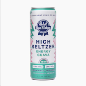 Pabst Blue Ribbon - Daytime Guava - 10mg THC + 5mg THCv - High Seltzer