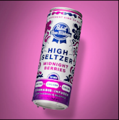 Pabst Blue Ribbon - Midnight Berries - 10mg THC/3mg CBN/2mg CBD High Seltzer